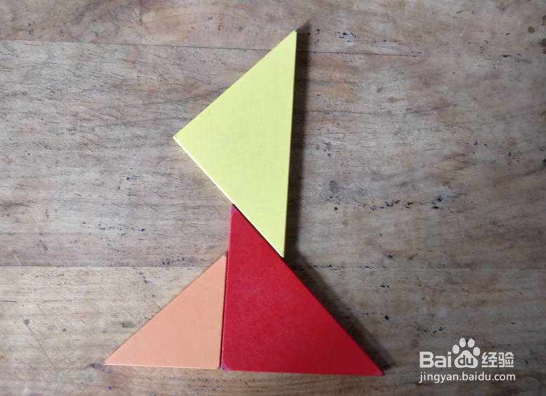 用七巧板怎样拼赶路的大辫子姑娘?