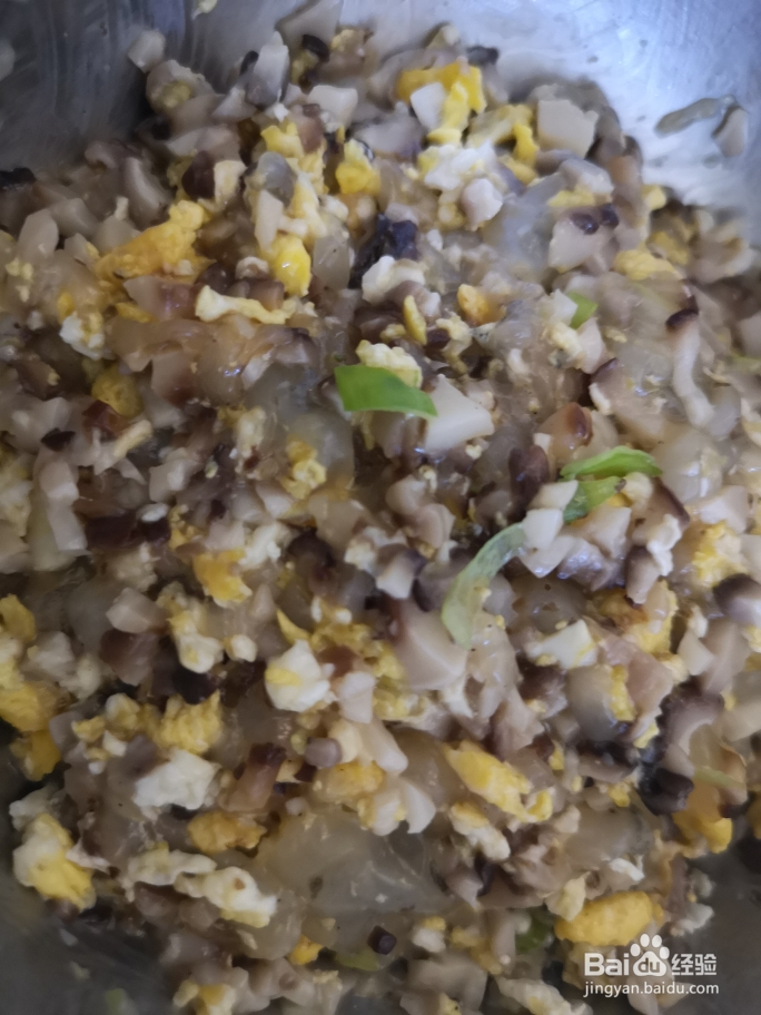 孩子爱吃的香菇虾仁鸡蛋馅儿饺子