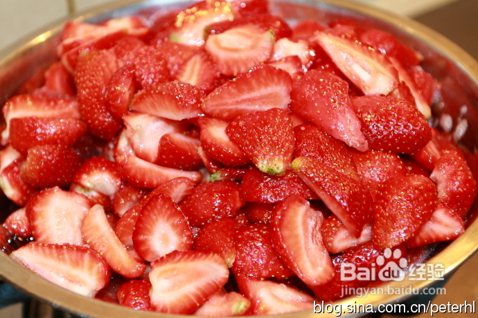 自制健康香甜的草莓酱(博首)