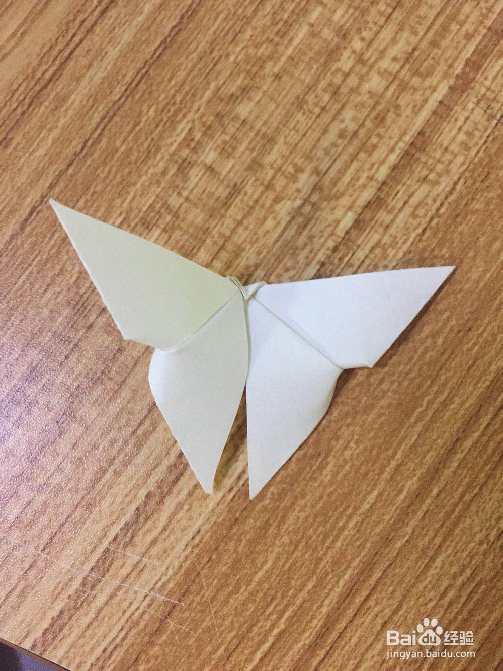 蝴蝶纸张折纸方法