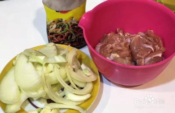 黑胡椒洋葱鸡腿的做法