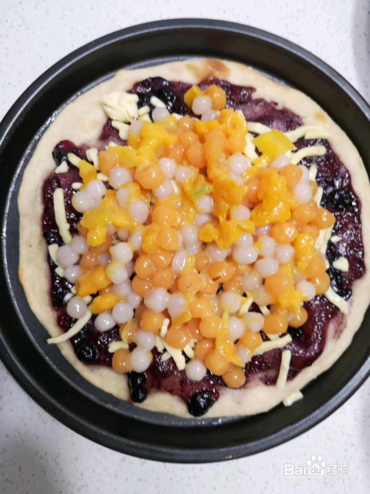 薄脆奶茶披萨的做法