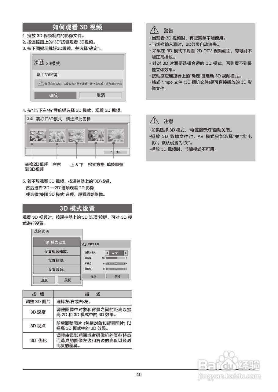 LG 55LW9800-CA液晶彩电使用说明书:[5]