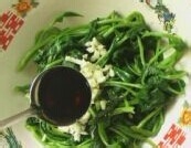 空心菜蒜茸的做法!