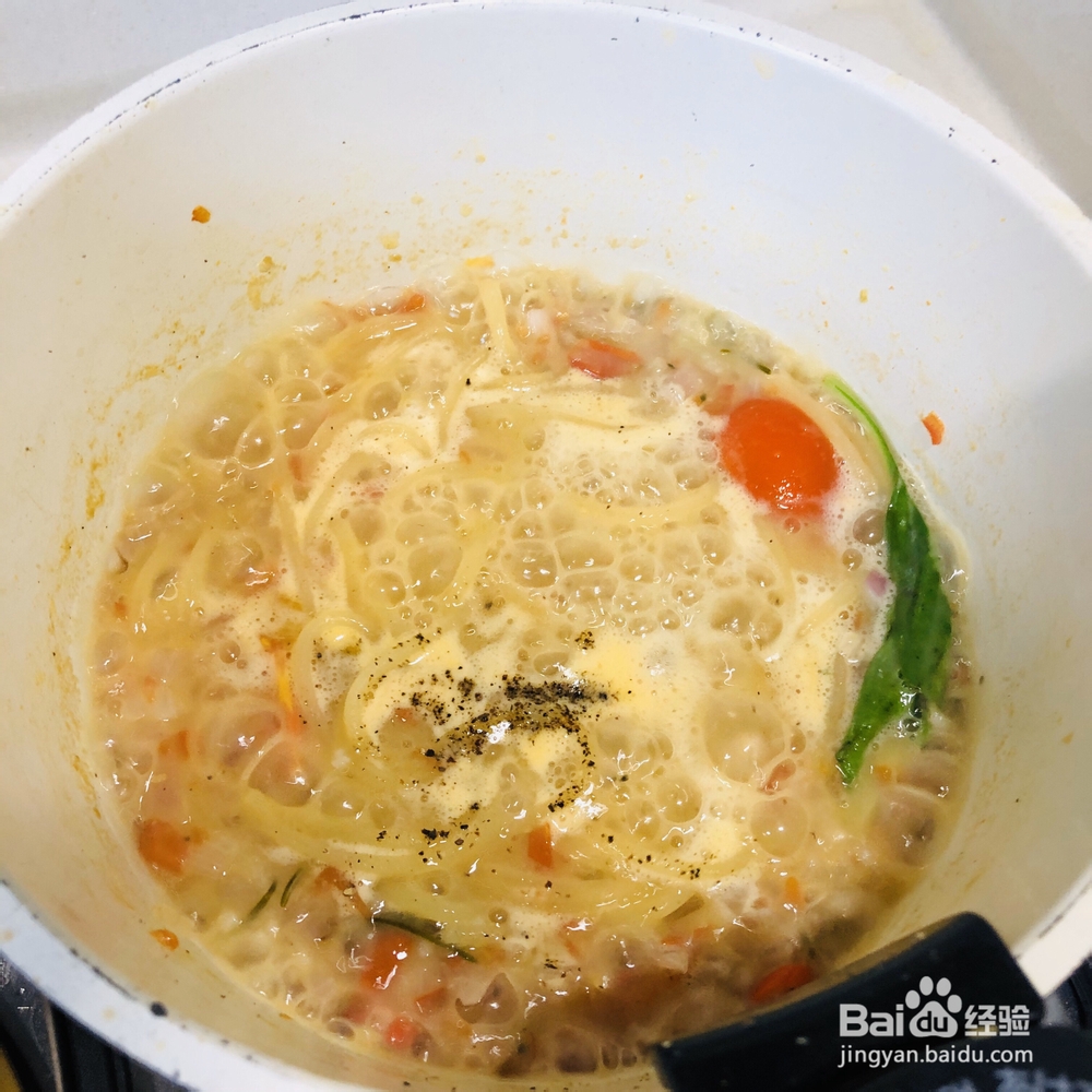 馋哭朋友的白葡萄酒青口意面