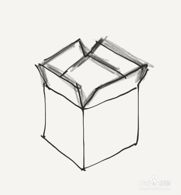 涂鸦系列之如何画包装箱