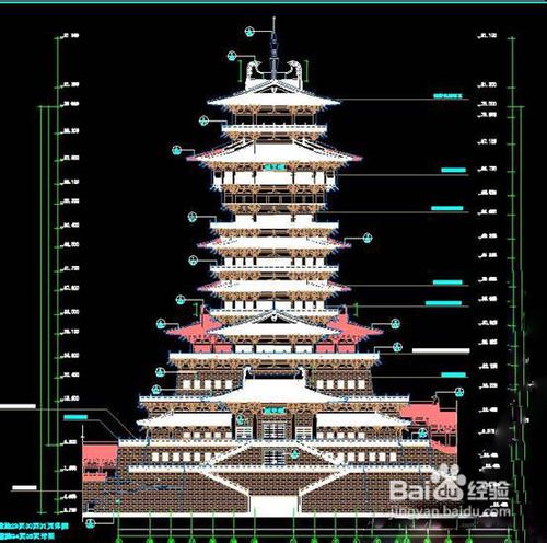 建筑表现:典雅别致古建筑制作教程