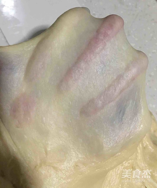 大理石纹豆沙吐司