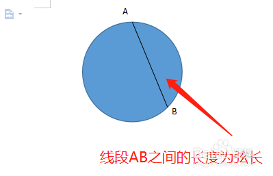 圆的弦长是什么图解