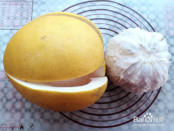 清蒸柚子皮酿肉