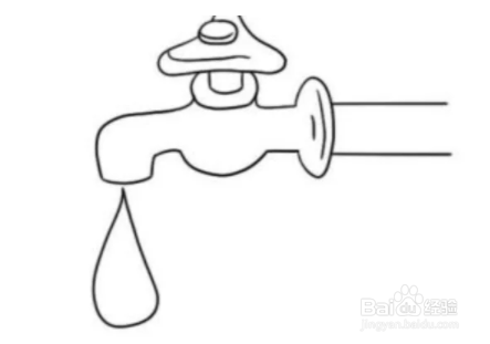 节约用水绘画简单