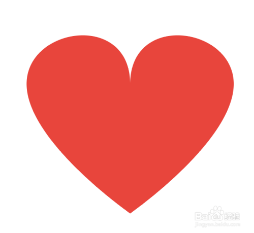怎么画一个爱心?