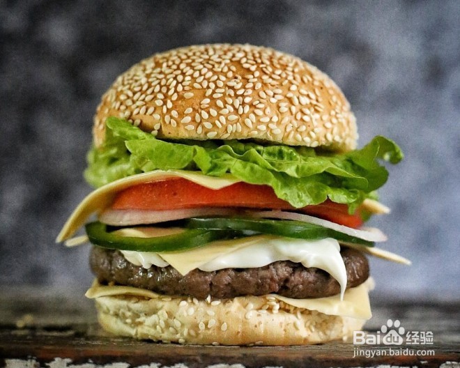 全麦牛肉汉堡的做法