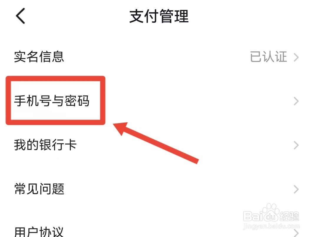 西瓜视频如何重置支付密码