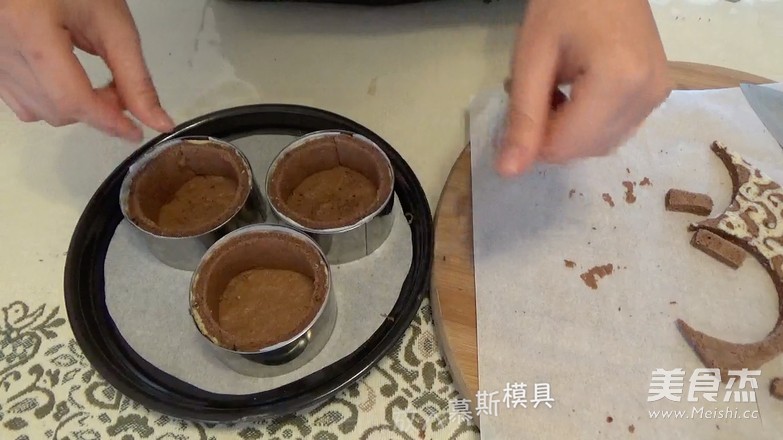 唐草花 巧克力慕斯蛋糕