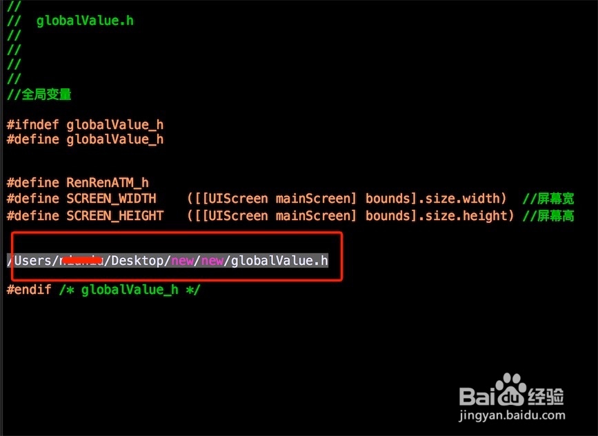 OC——全局变量