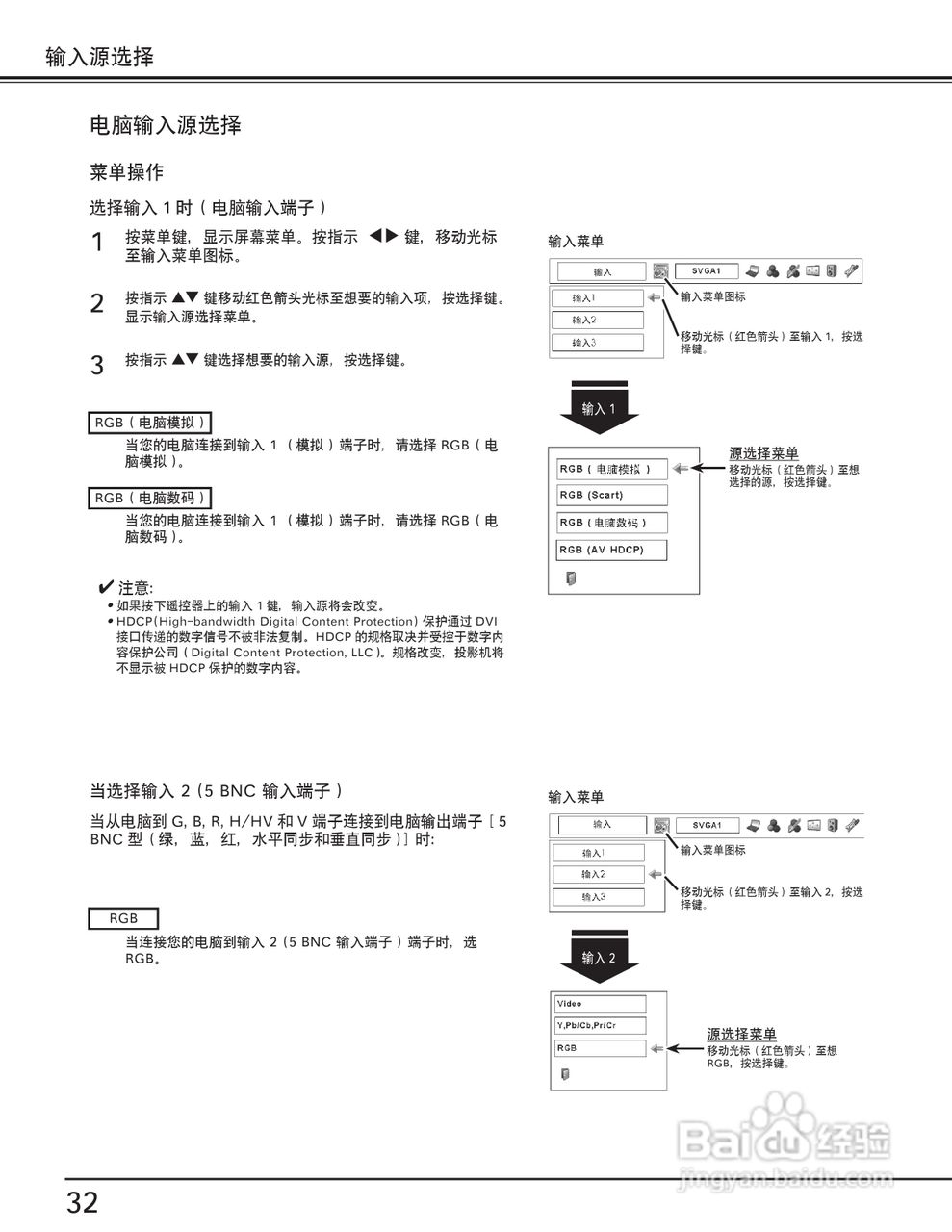 EIKI爱其 LC-X80说明书:[4]