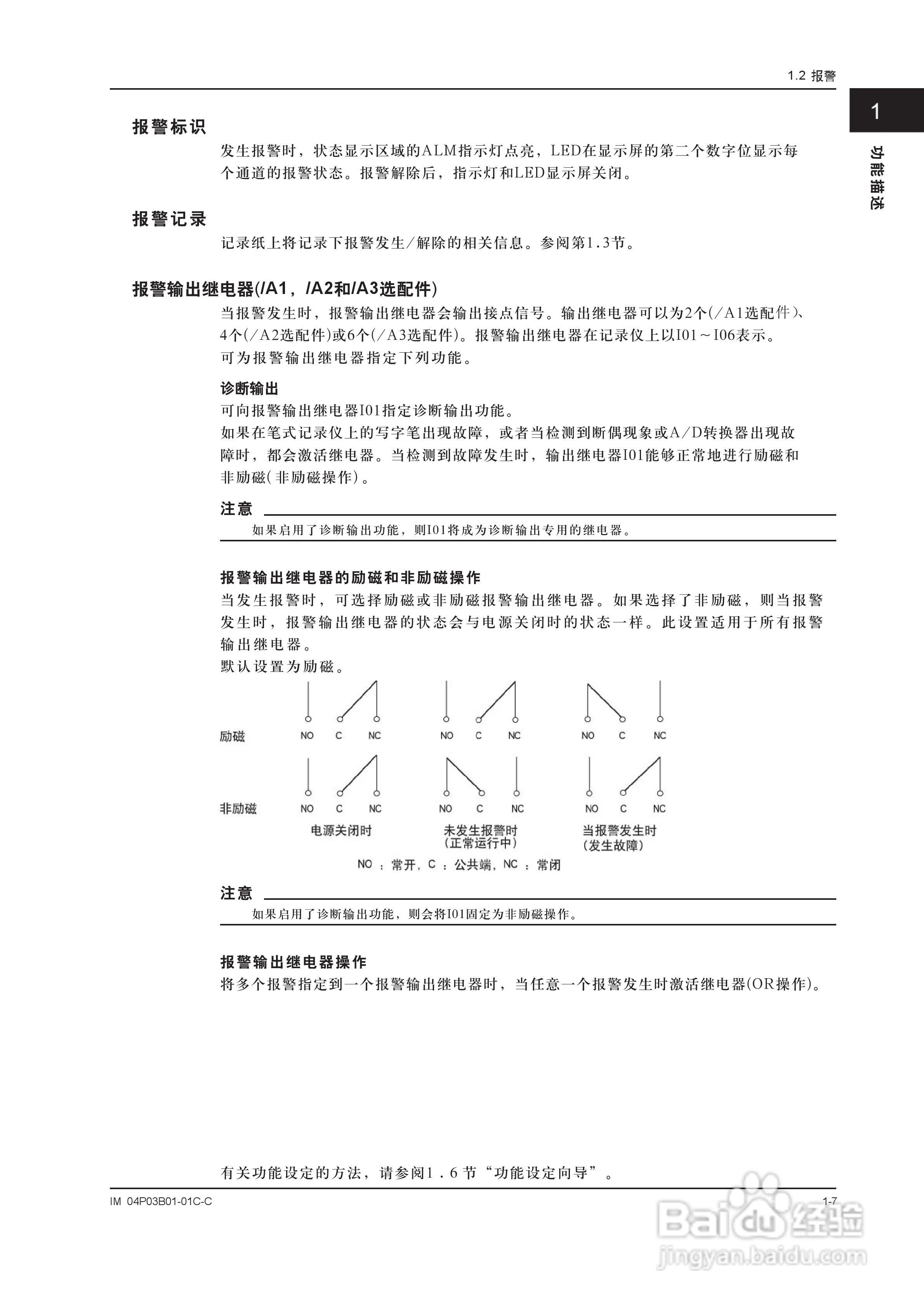 YOKOGAWA SR10001有纸记录仪使用说明书:[2]