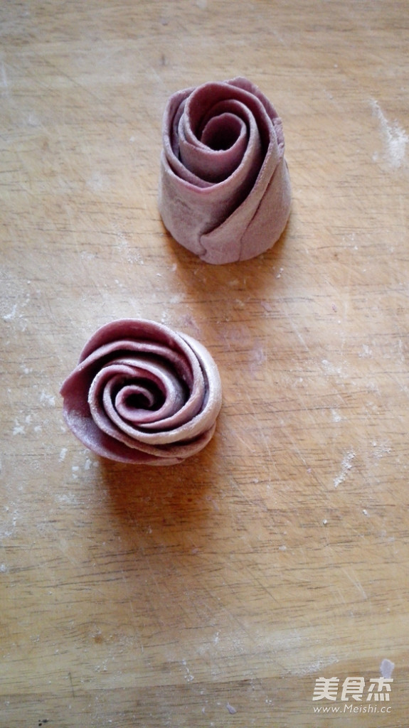 浪漫的玫瑰花馒头