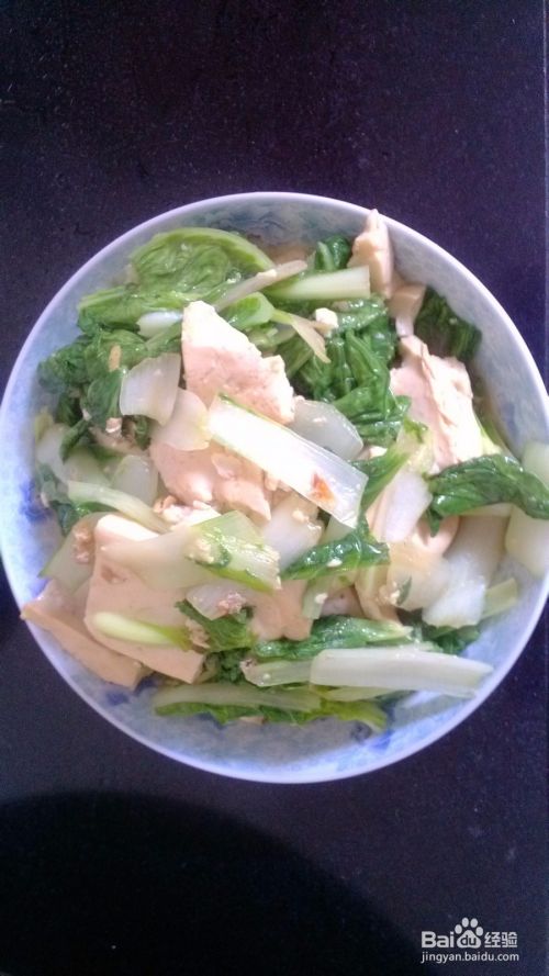 青菜豆腐简单又营养素材中的战斗菜