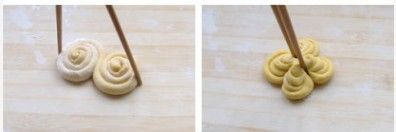 把秋天搬上餐桌——南瓜菊花卷