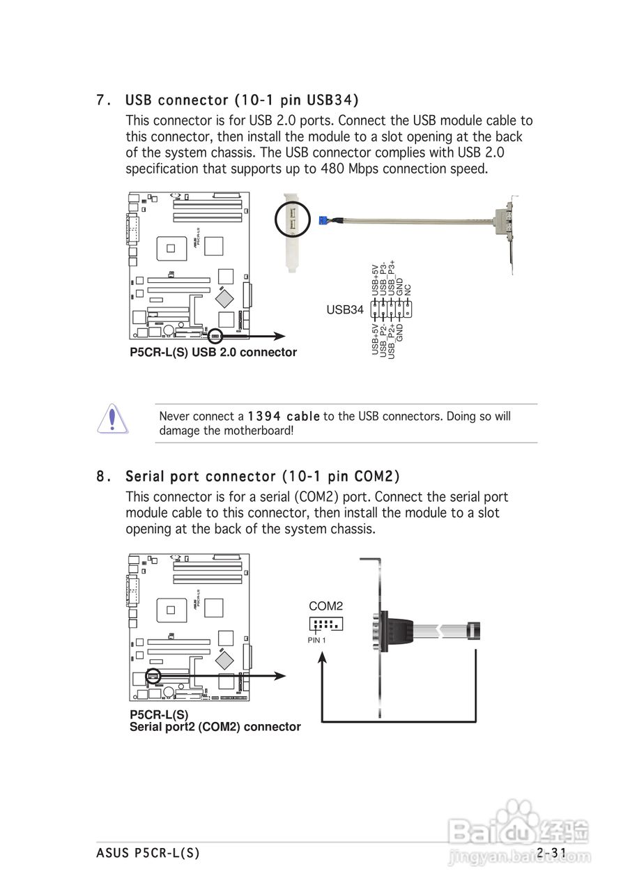 华硕P5CR-LS型主板说明书:[6]