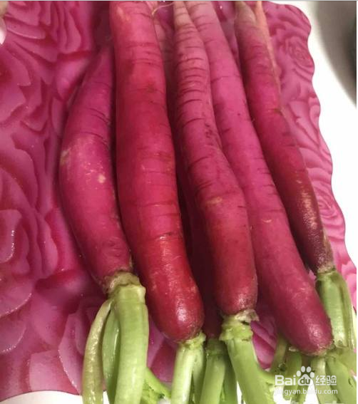 好吃的腌萝卜