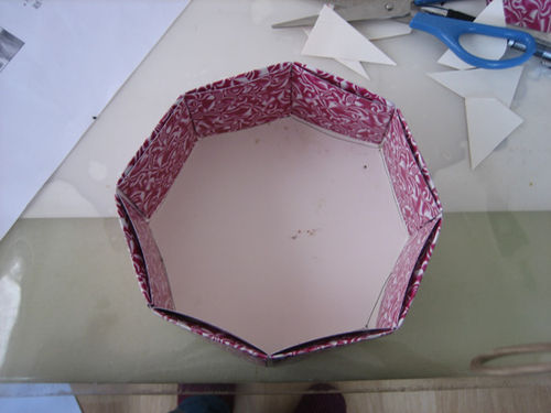 纸牌制作小小收纳盒（一）