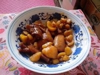 板栗红烧鸡的制作方法