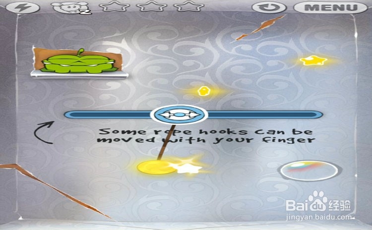 手机游戏割绳子level2-25、level3-1三星攻略