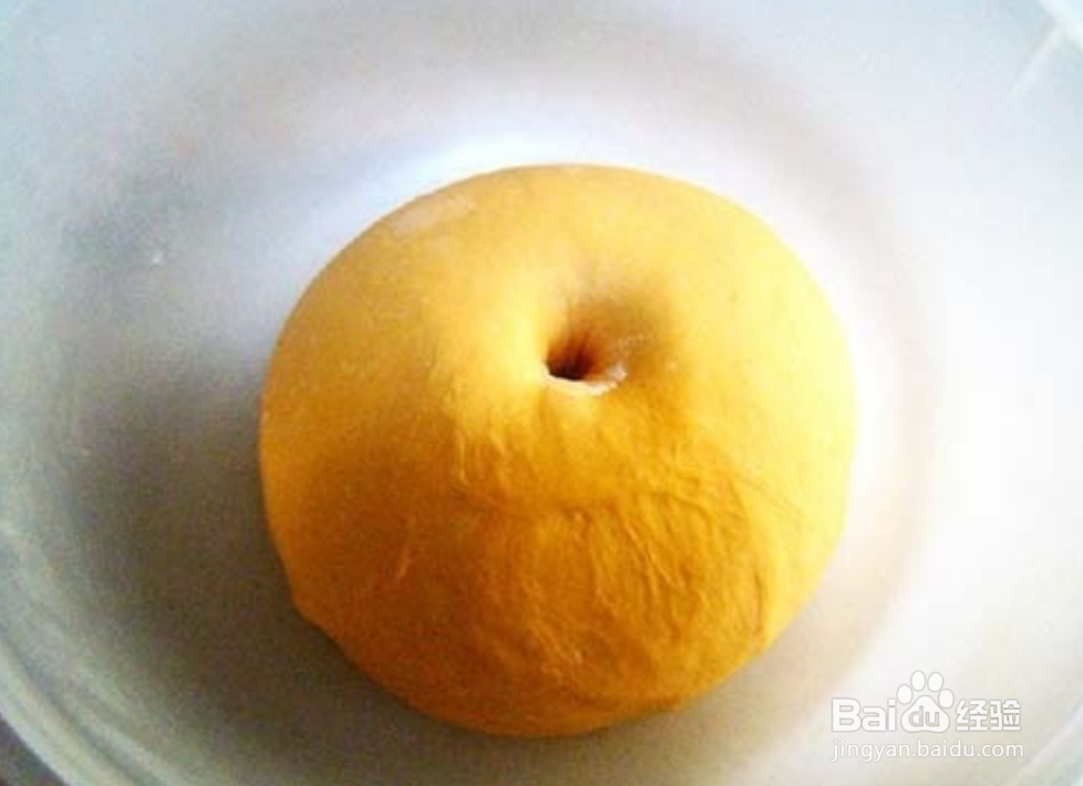以假乱真的橘子豆沙包