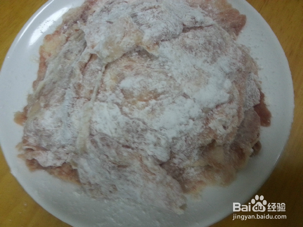 青菜敲肉鲜汤
