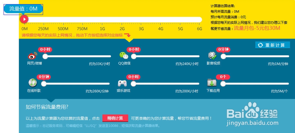 GPRS流量计算器如何使用