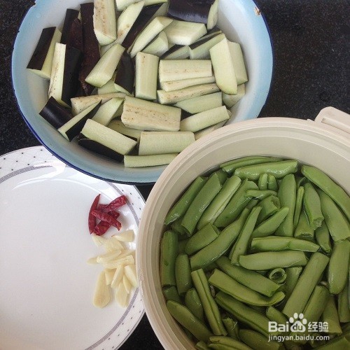 农家豆角烧茄子怎么做