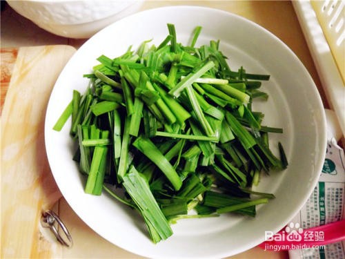韭菜爆炒扇贝肉