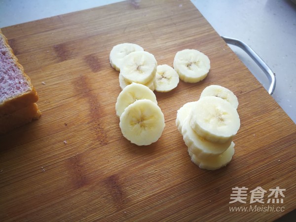 吐司香蕉三明治