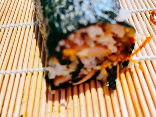 黄油松茸寿司卷