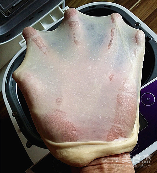 英式水帘拉丝吐司（一次揉面、一次发酵）