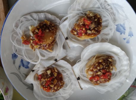 买现成的蒜蓉粉丝扇贝的做法