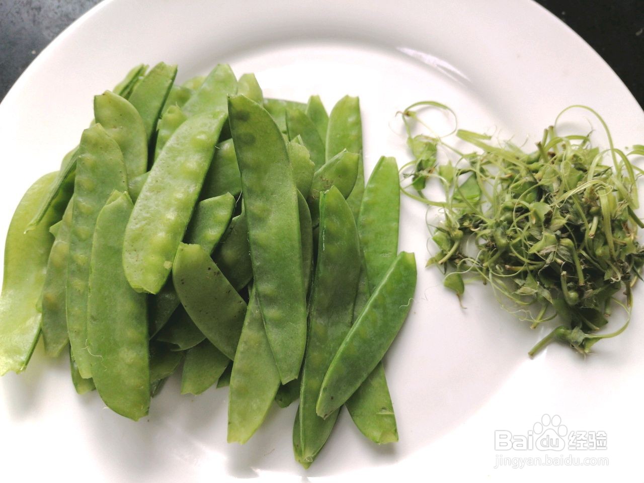 荷兰豆炒虾仁的做法