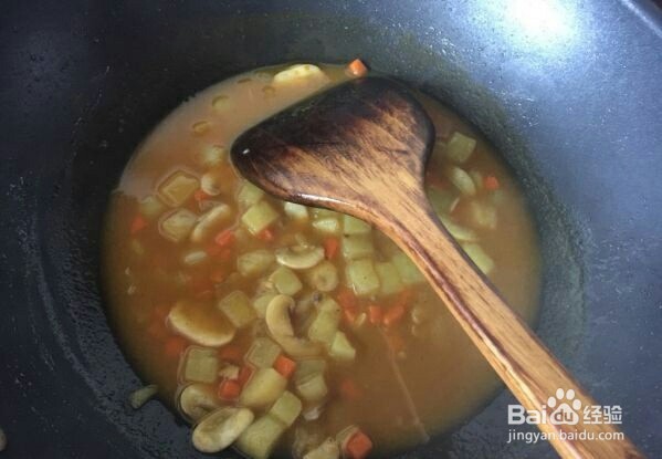 如何制作咖喱鸡丁汤