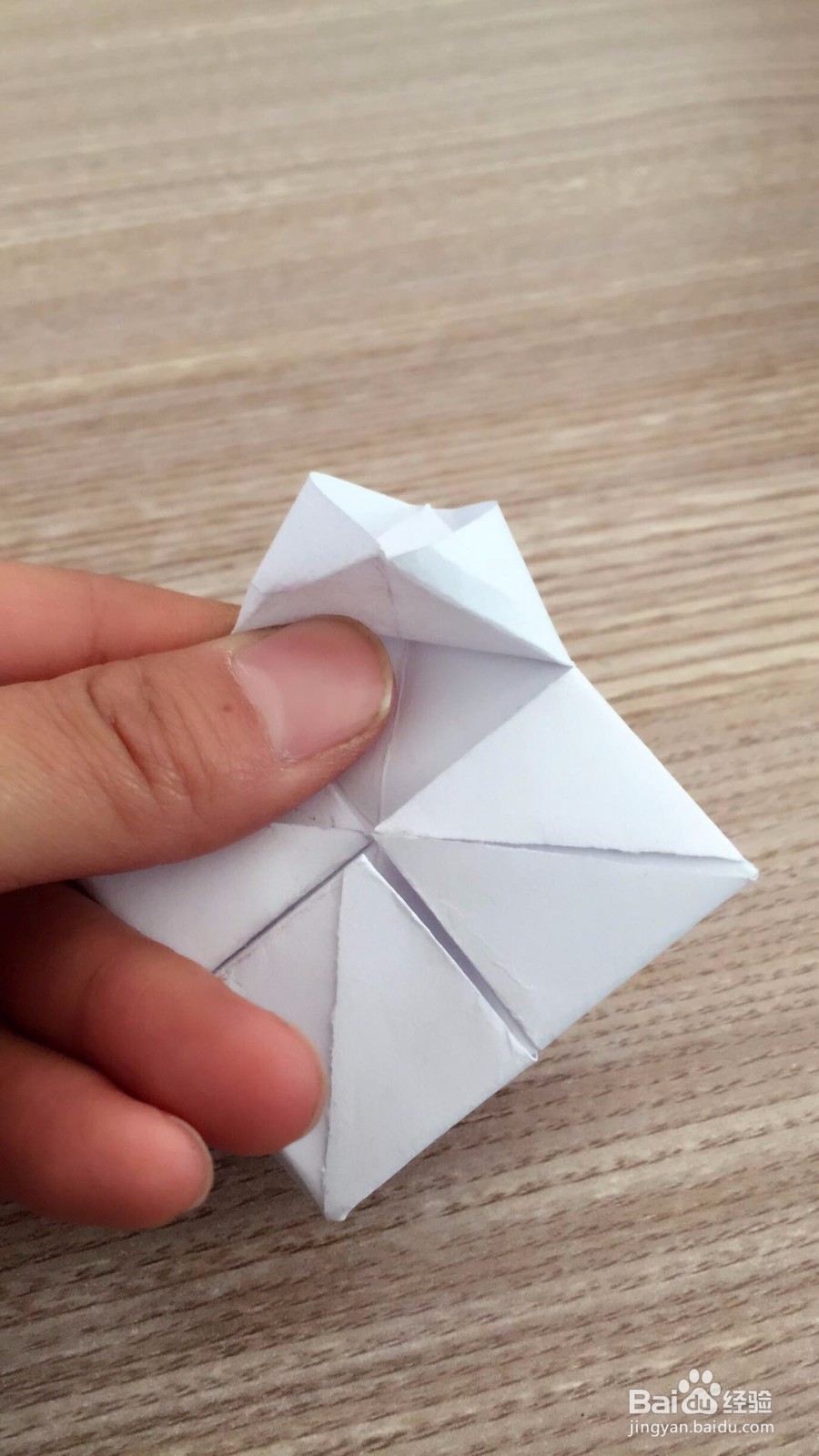 手工折纸——会动嘴的小狐狸