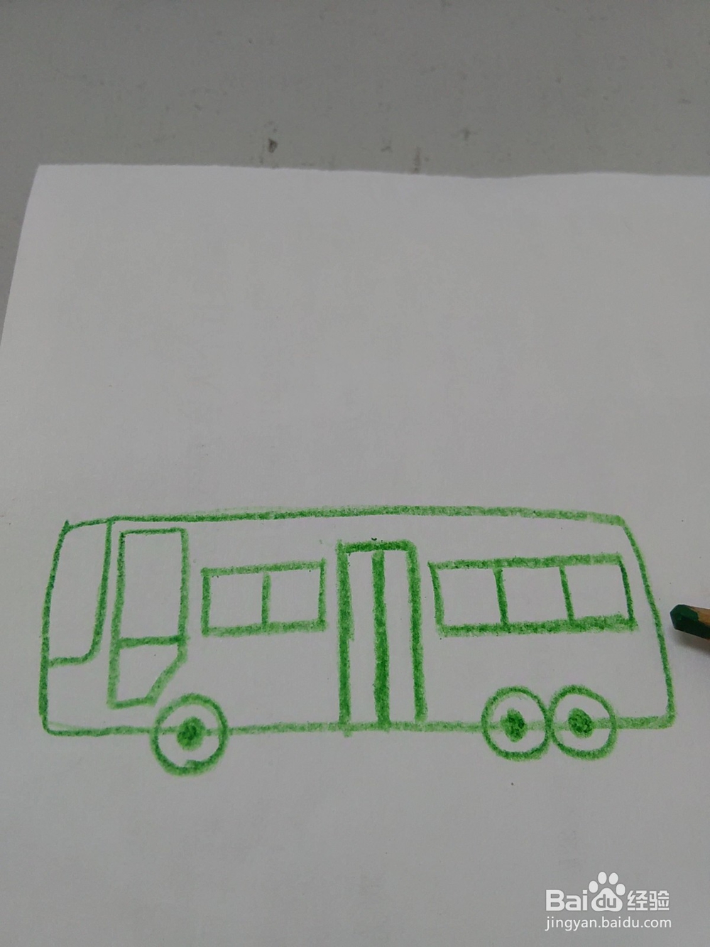 各种车简易画教程