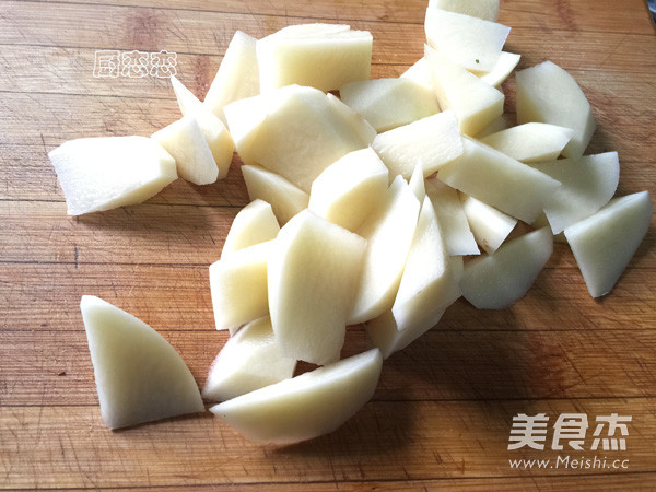 薯角香辣虾的做法