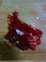 青椒炒花蛤的做法