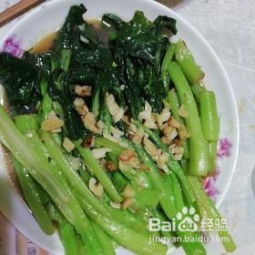 怎么做耗油菜心的攻略/步骤