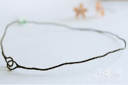 指甲油变身小清新花环