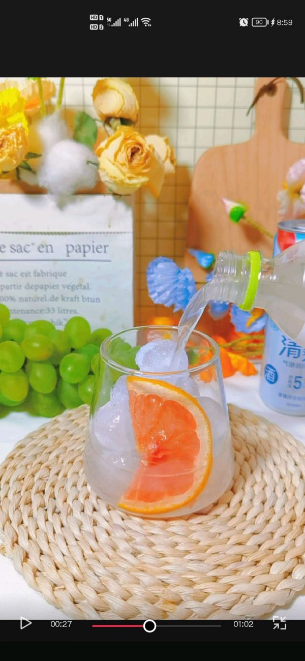 桃桃莓莓微醺气泡果酒