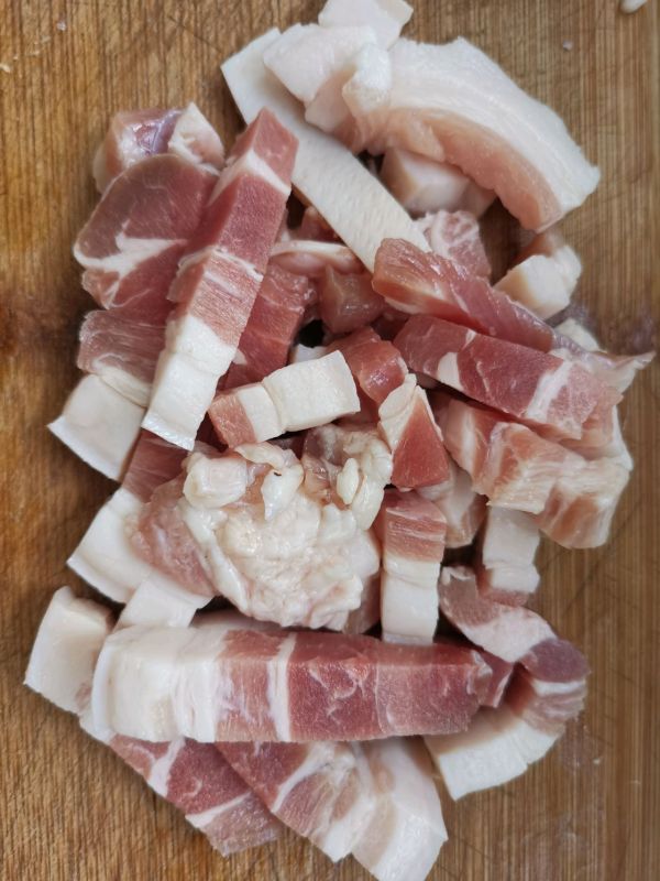 红烧肉鸡蛋干豆腐