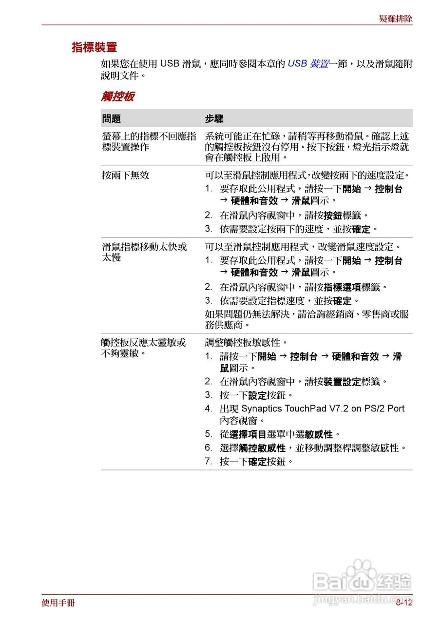 东芝 Satellite Pro A660 A660Db笔记本电脑说明书:[20]
